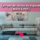 Recibo de Alquiler, Modelo (Word o PDF)
