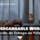 3 Escritos de Entrega de Póliza Penal al Juzgado (Word)